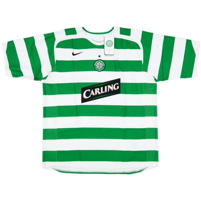 2005-07 Celtic Home Shirt Nakamura #25 (XXL)