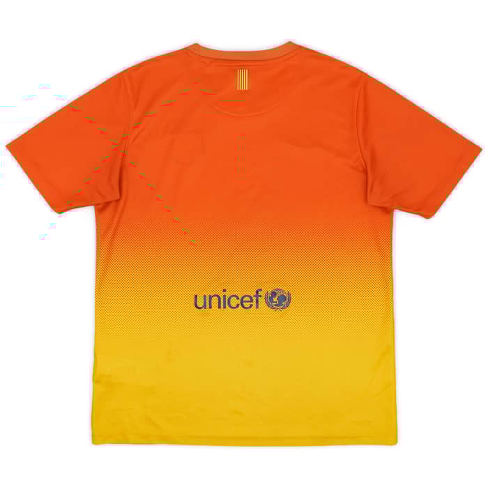 2012-13 Barcelona Basic Away Shirt - 8/10 - (XL.Boys)