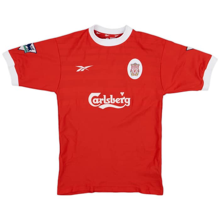 1998-00 Liverpool Home Shirt Owen #10 - 6/10 - (Y)