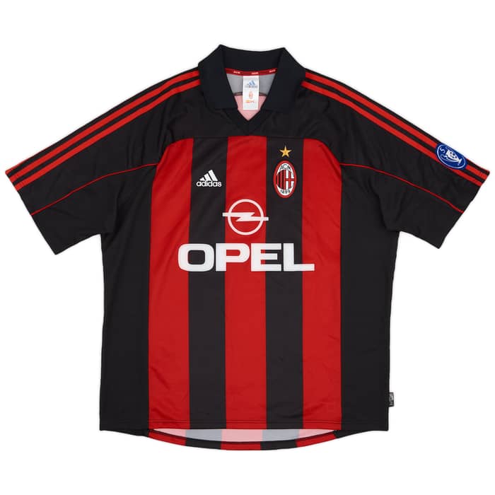 2000-01 AC Milan Player Issue Home Shirt Helveg #2