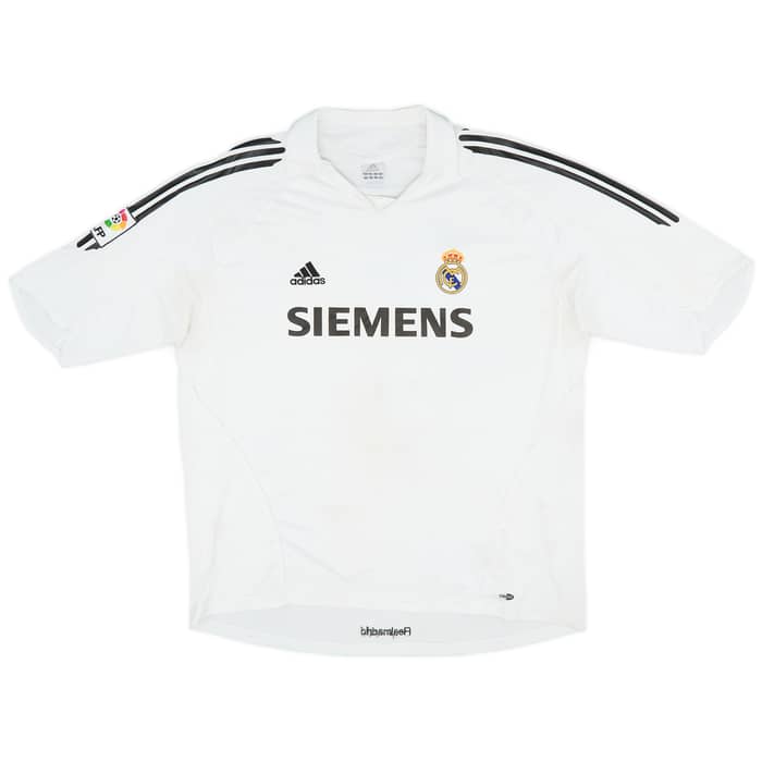 2005-06 Real Madrid Home Shirt Ronaldo #9 - 6/10 - (XXL)