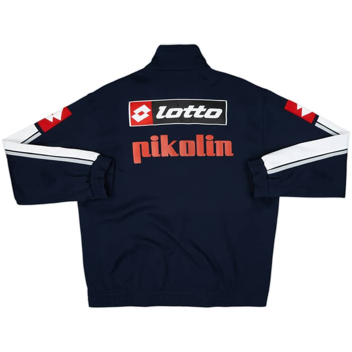 2003-05 Real Zaragoza Lotto 1/4 Zip Training Top - 9/10 - (XL)