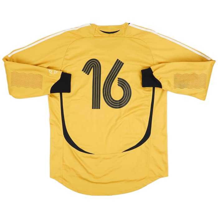 2006-08 Denmark Player Issue GK Shirt #16 - 8/10 - (L)