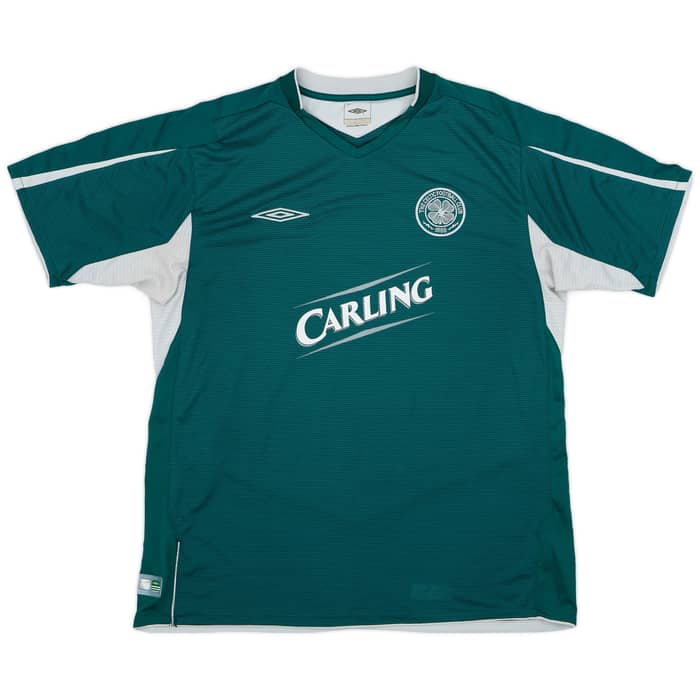 2004-05 Celtic Away Shirt Juninho #7 - 8/10 - (XL)