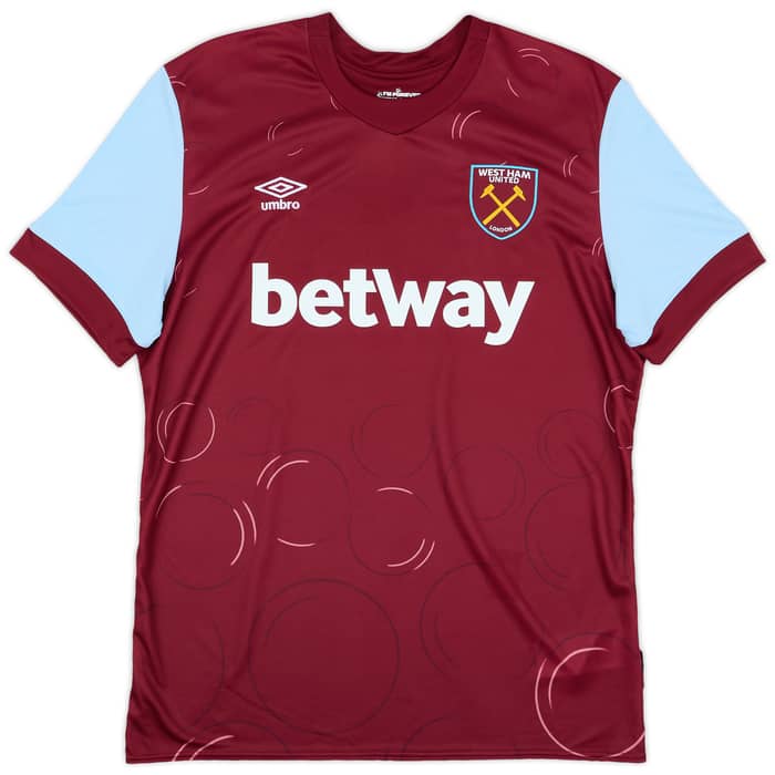 2023-24 West Ham Home Shirt - 9/10