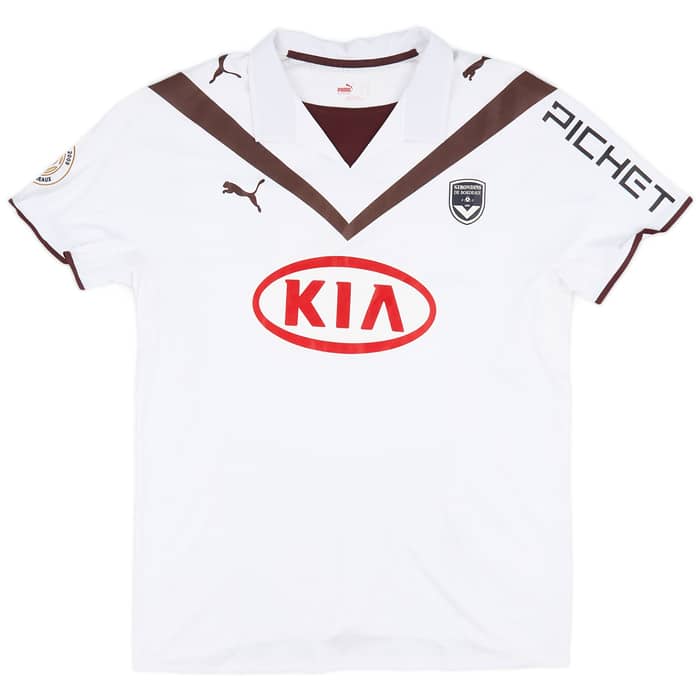 2009-10 Bordeaux Match Issue Away Shirt Bellion #11