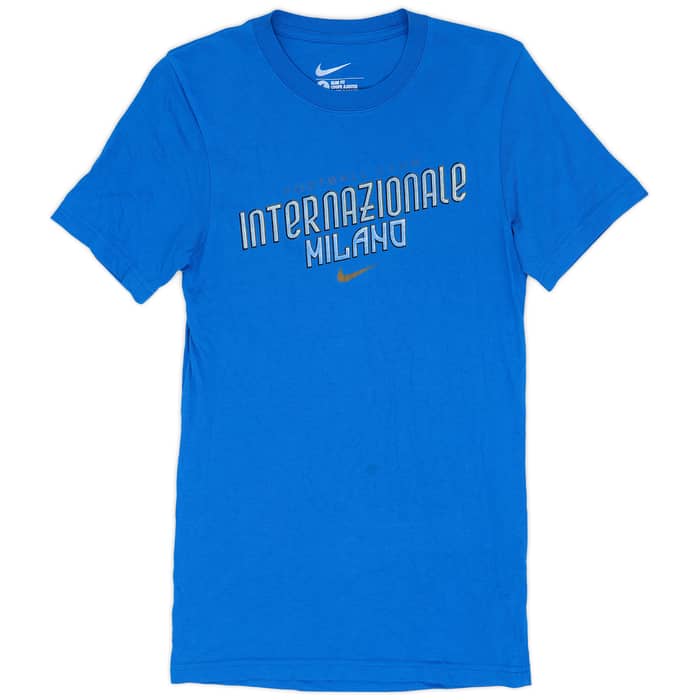 2014-15 Inter Milan Graphic Tee - 7/10 - (S)
