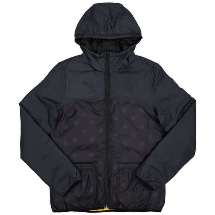 2015-16 Borussia Dortmund Puma Reversible Winter Jacket - 9/10 - (Women's)