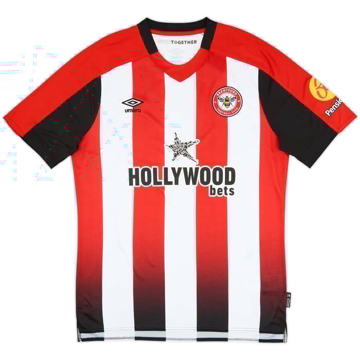 2023-25 Brentford Home Shirt Mbeumo #19
