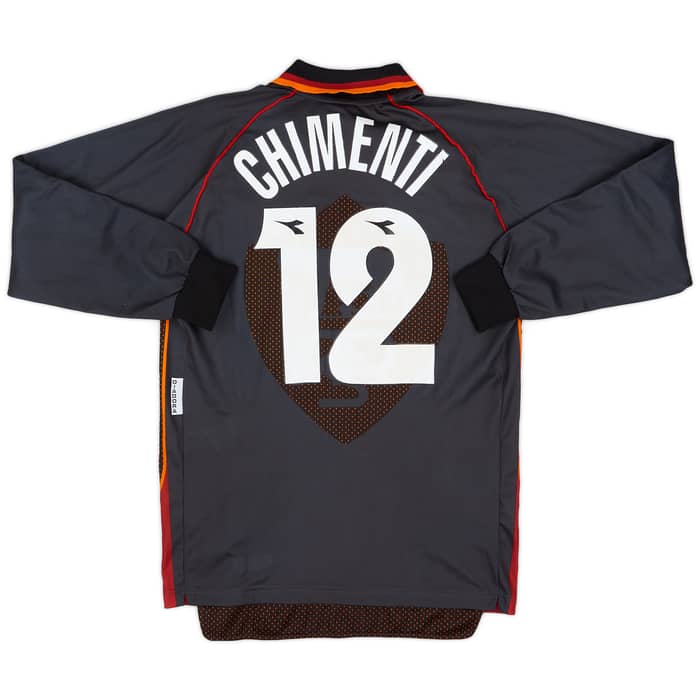 1997-98 Roma GK Shirt Chimenti #12 - 6/10 - (S)