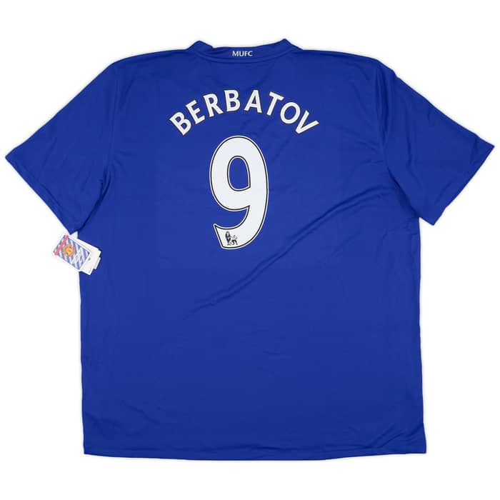 2008-09 Manchester United Third Shirt Berbatov #9 (3XL)