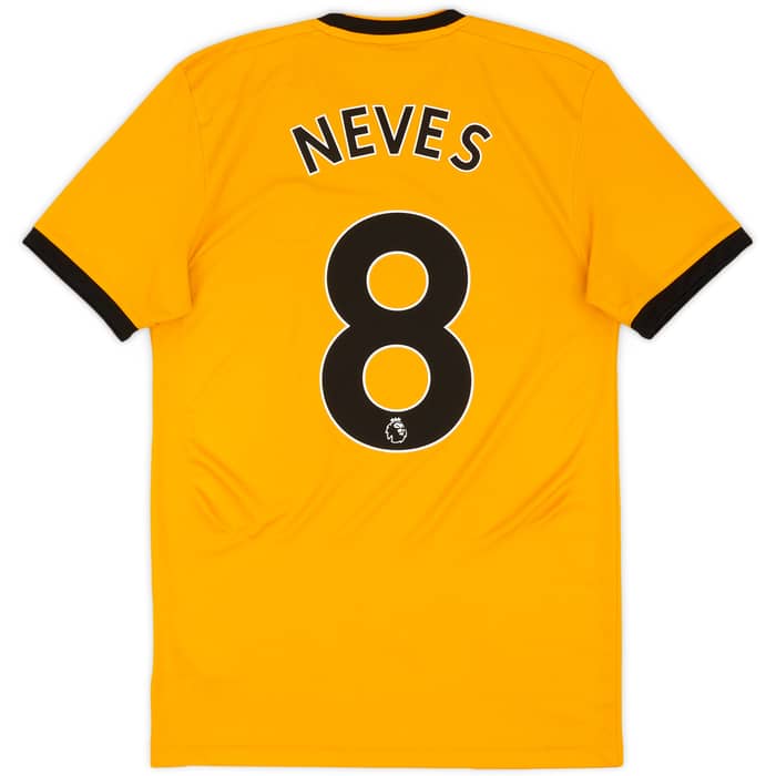 2018-19 Wolves Home Shirt Neves #8 - 9/10 - (S)