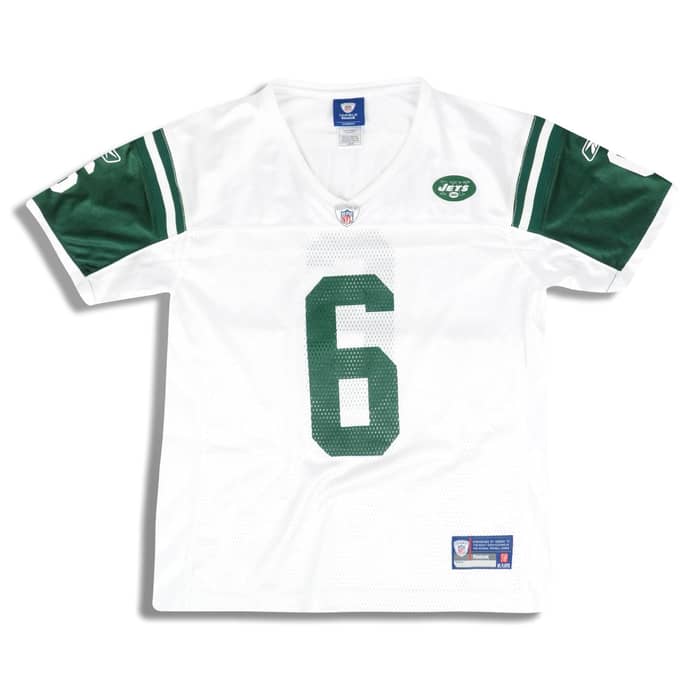 2009-11 New York Jets Sanchez #6 Reebok On Field Jersey (Away) Womens (L)