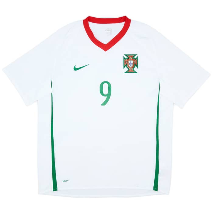 2008-10 Portugal Away Shirt #9 - 5/10 - (XL)
