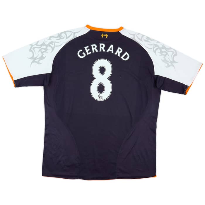 2012-13 Liverpool Third Shirt Gerrard #8 - 5/10 - (3XL)