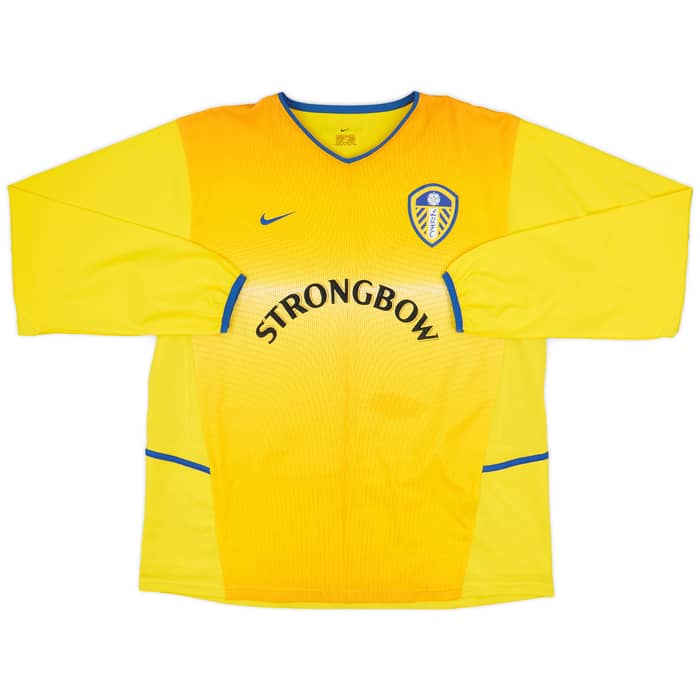 2002-03 Leeds United Away L/S Shirt Keane #7 - 6/10 - (XL)