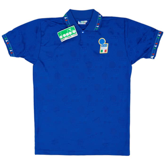 1994 Italy Home Shirt #10 (Baggio) (M)