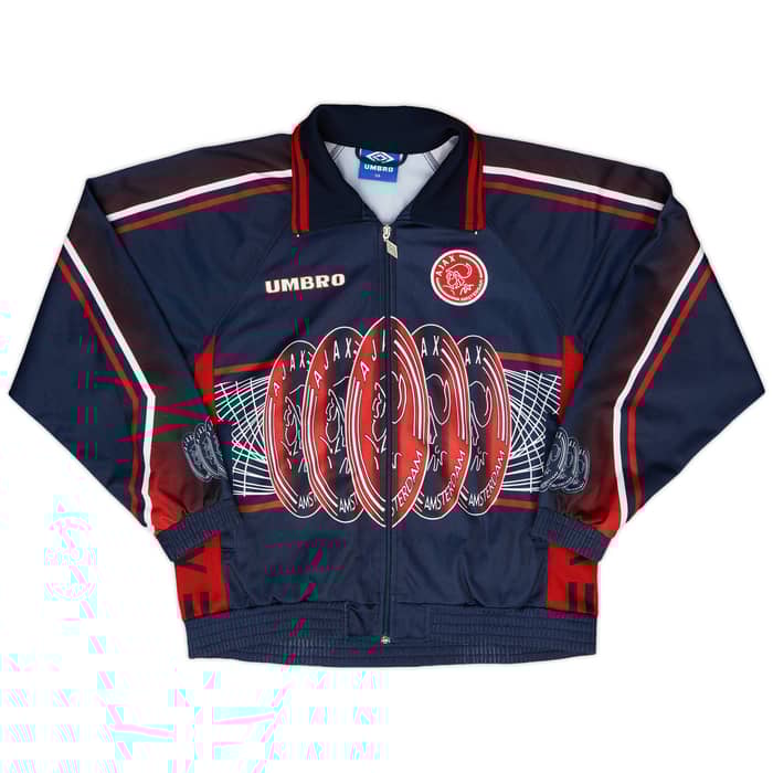 1997-98 Ajax Umbro Track Jacket - 8/10 - (S)