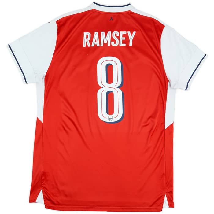 2016-17 Arsenal Home Shirt Ramsey #8 - 6/10 - (XL)
