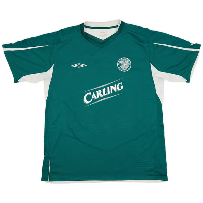 2004-05 Celtic Away Shirt Juninho #7 - 9/10 - (XL)