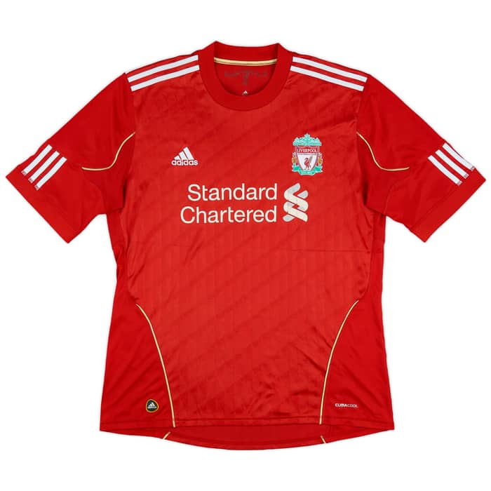 2010-12 Liverpool Home Shirt Suarez #7 - 5/10 - (L)