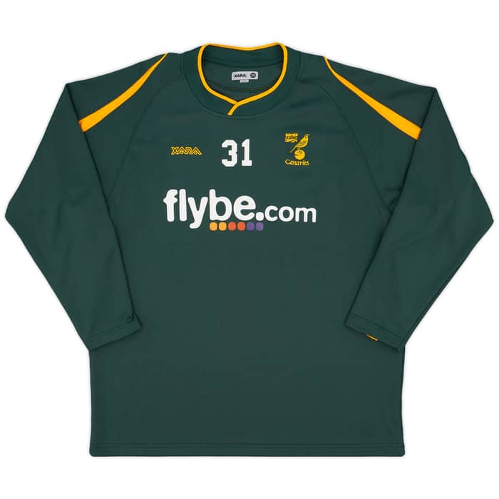 2008-10 Norwich Xara Player Issue Training Top #31 - 10/10 - (XL)
