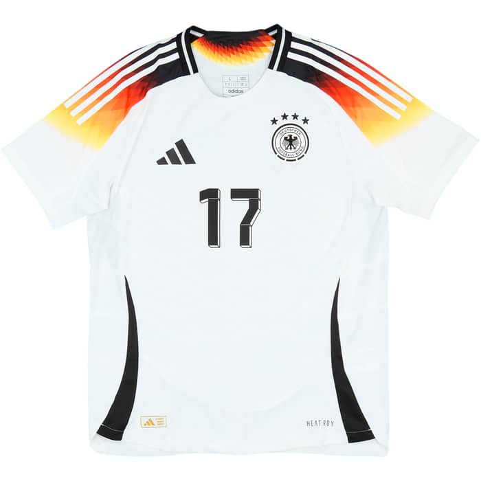 2024-25 Germany Authentic Home Shirt Wirtz #17