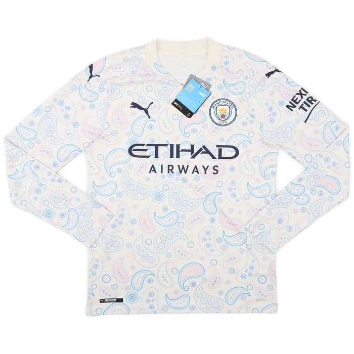 2020-21 Manchester City Third L/S Shirt De Bruyne #17 (S)