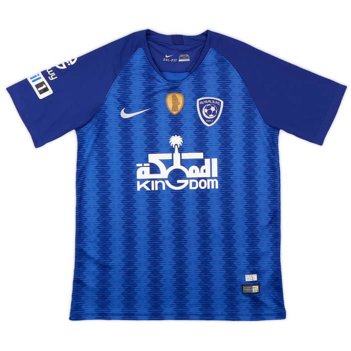 2018-19 Al-Hilal Riyadh Home Shirt #12 - 8/10 - (S)