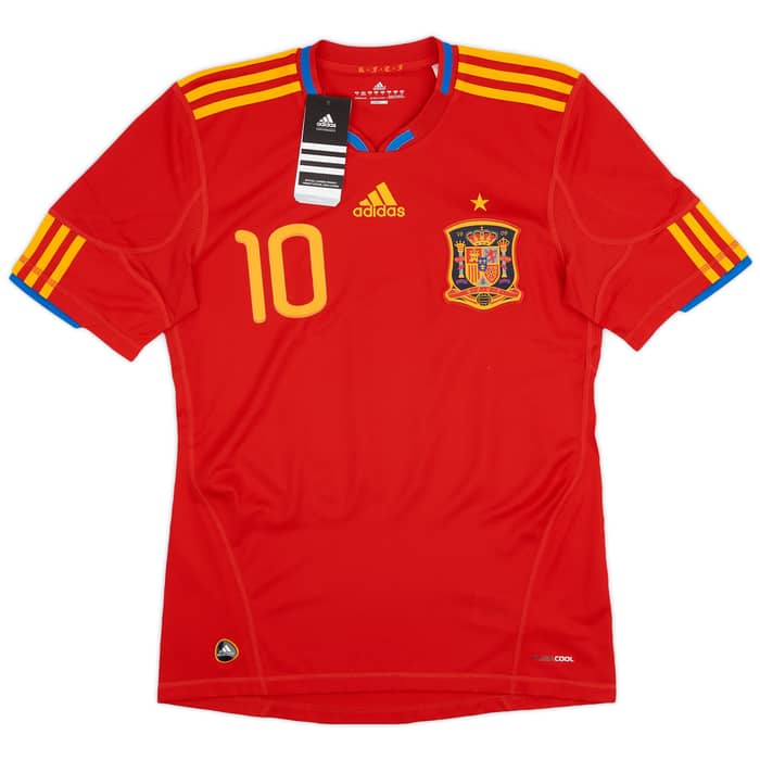 2009-10 Spain Home Shirt Fabregas #10 (S)