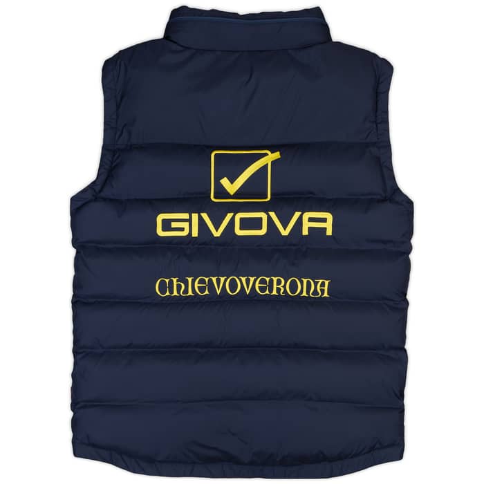 2018-19 Chievo Verona Givova Padded Gilet - As New - (L)