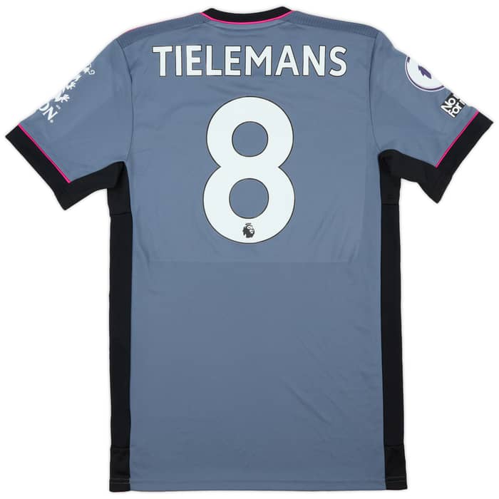 2021-22 Leicester Match Issue Third Shirt Tielemans #8