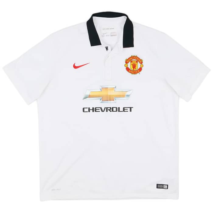 2014-15 Manchester United Away Shirt Mata #8 - 8/10 - (XL)