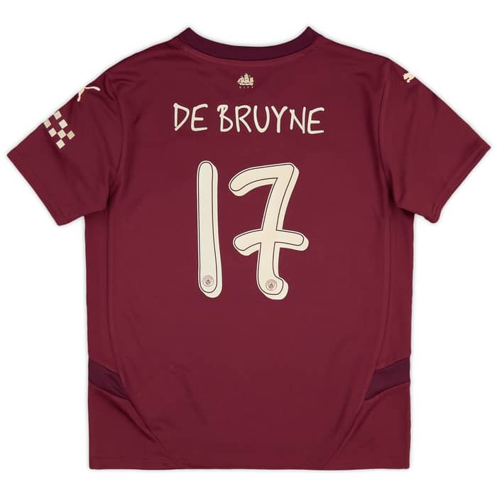 2024-25 Manchester City Third Shirt De Bruyne #17 (KIDS)