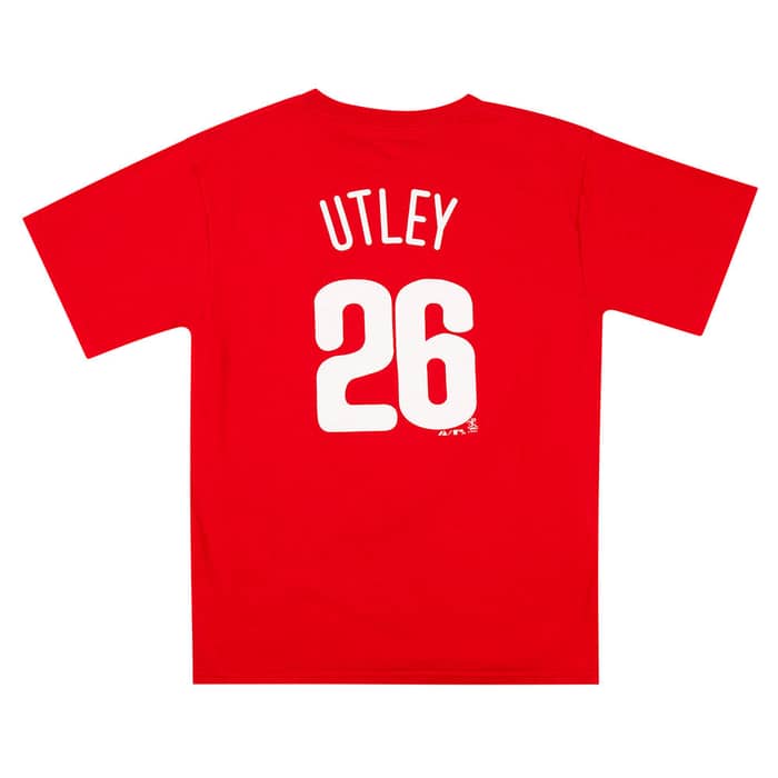 2009 Philadelphia Phillies Utley #26 Majestic Tee Y