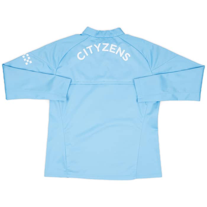 2023-24 Manchester City Women's Player Issue 1/4 Zip Rain Top - 9/10