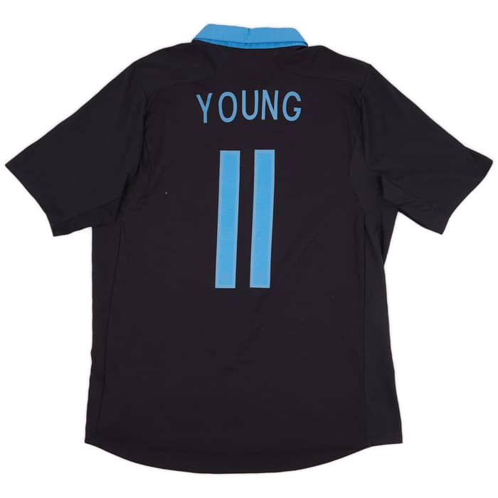 2011-12 England Away Shirt Young #11 - 7/10 - (L)