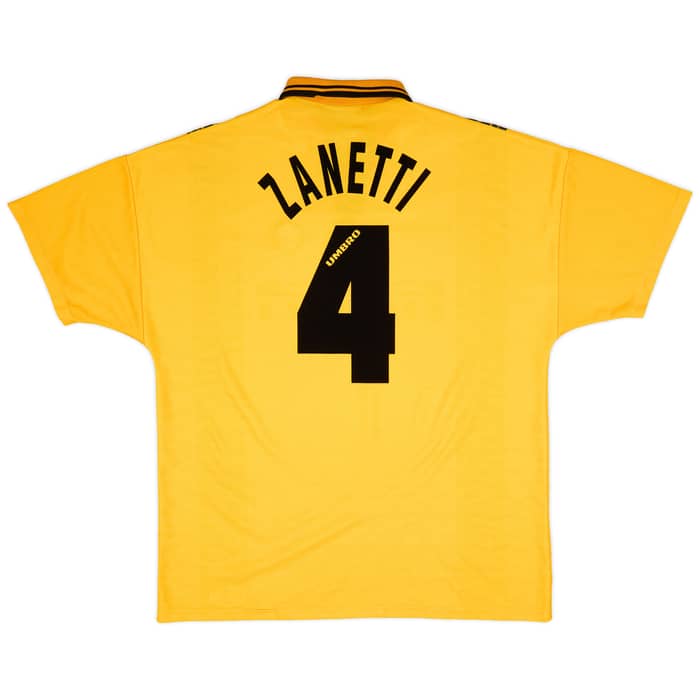 1996-97 Inter Milan Third Shirt Zanetti #4 - 6/10 - (XL)