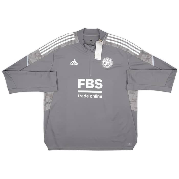 2021-22 Leicester adidas 1/4 Zip Training Top (XL)