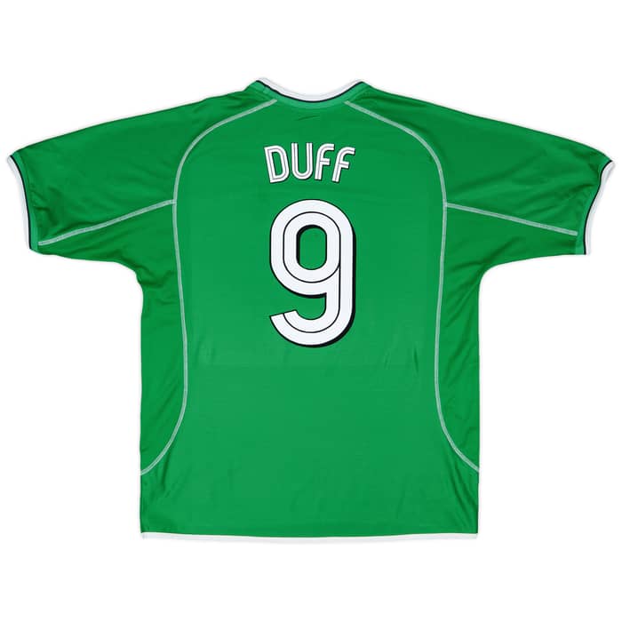 2002-03 Ireland Home Shirt Duff #9 - 7/10 - (XL)