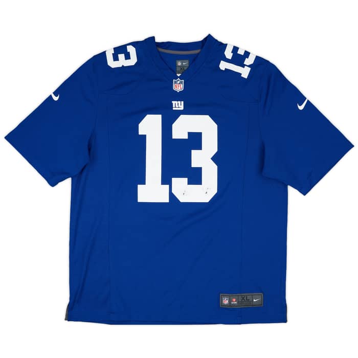 2014-18 New York Giants Beckham Jr #13 Nike Game Home Jersey - 6/10 - (XL)