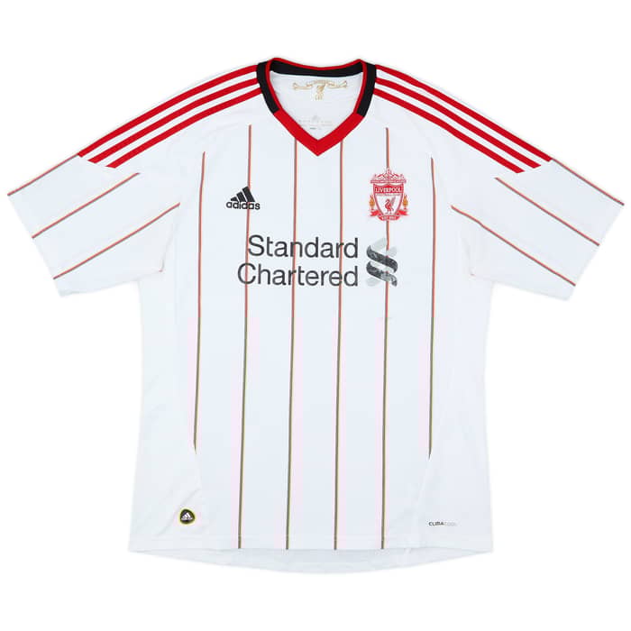 2010-11 Liverpool Away Shirt Gerrard #8 - 5/10 - (L)