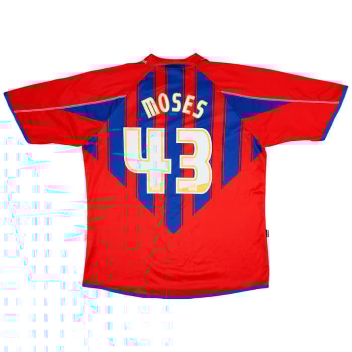 2007-08 Crystal Palace Home Shirt Moses #43 - 6/10 - (3XL)