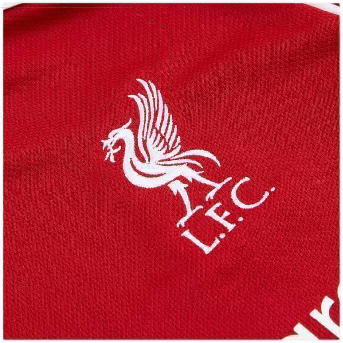 2025-26 Liverpool Home Shirt Virgil #4 (KIDS)