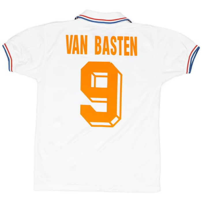 1992-94 Netherlands Away Shirt Van Basten #9 - 8/10 - (S)