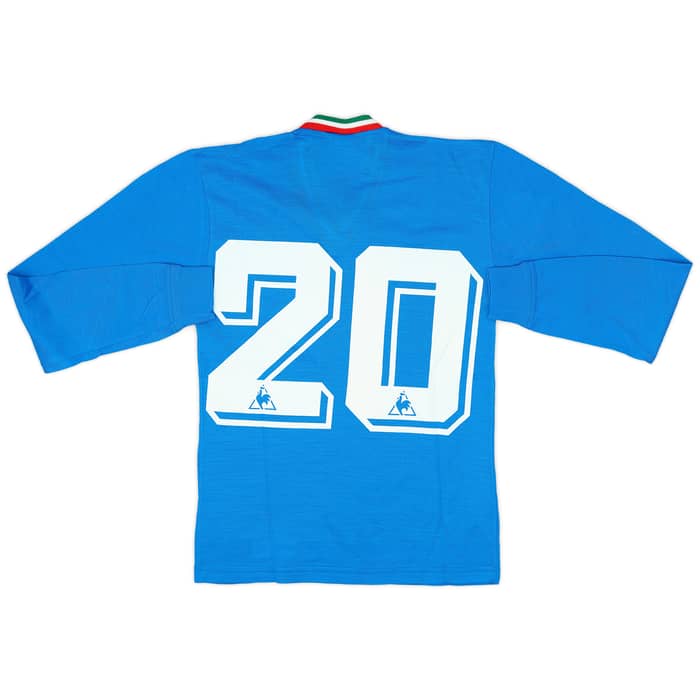1982 Italy Home L/S Shirt #20 - 9/10 - (M.Boys)