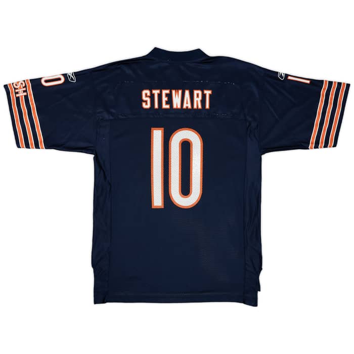 2003 Chicago Bears Stewart #10 Reebok On Field Home Jersey - 9/10 - (M)