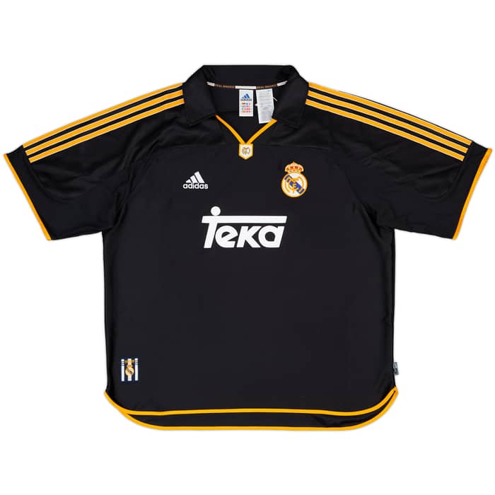 1999-00 Real Madrid adidas Reissue Away Shirt R.Carlos #3