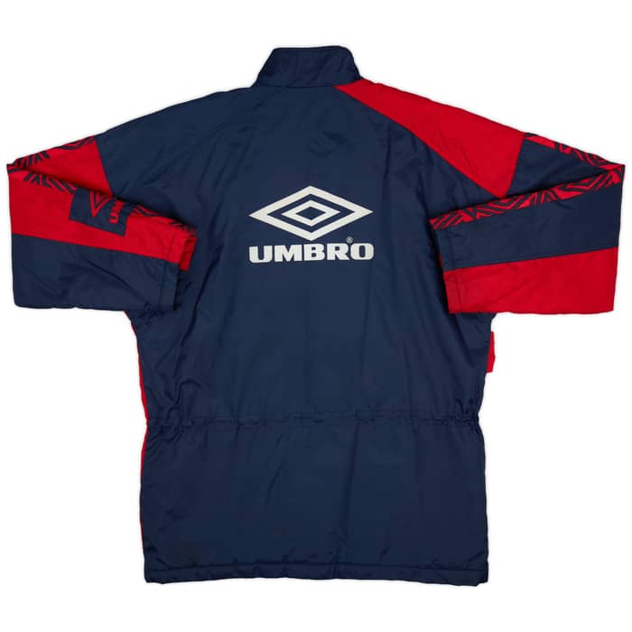 1993-95 England Umbro Padded Bench Coat - 9/10 - (XL)