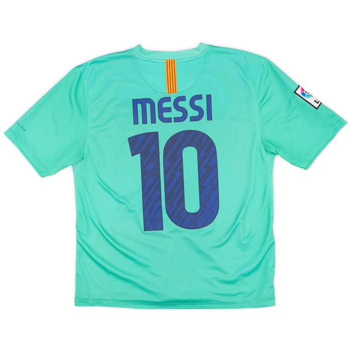 2010-11 Barcelona Away Shirt Messi #10 - 5/10 - (L)